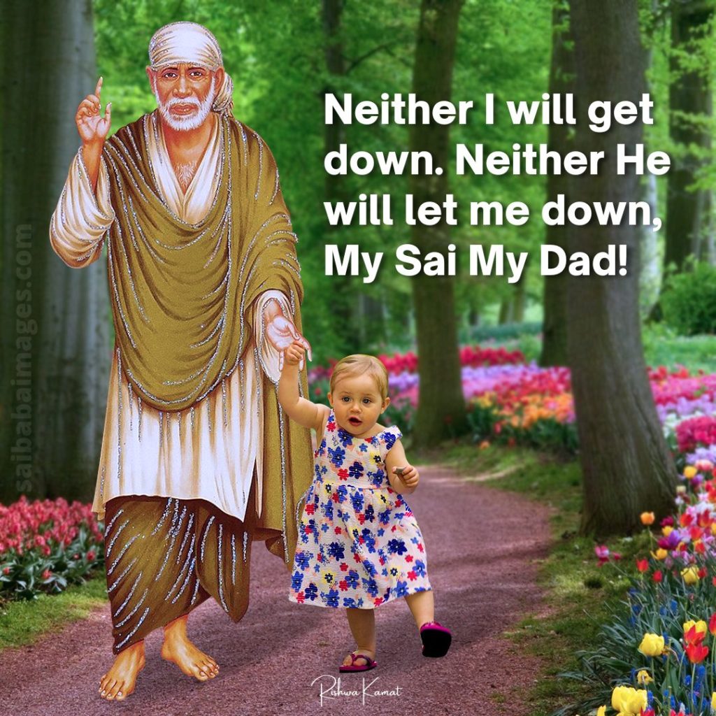 Sai Baba Images with Father's Day Messages 4
