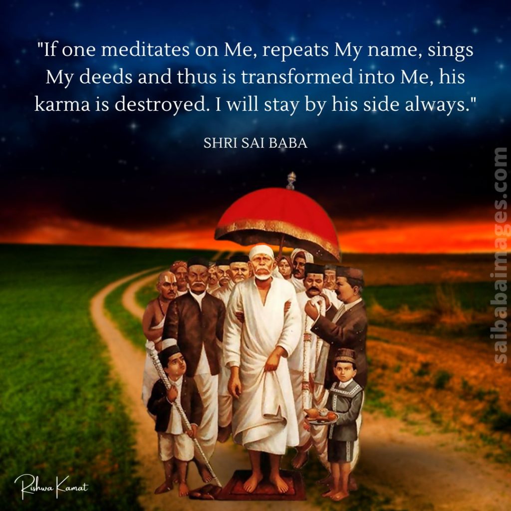 Sai Baba HD Images With Positive Quotes