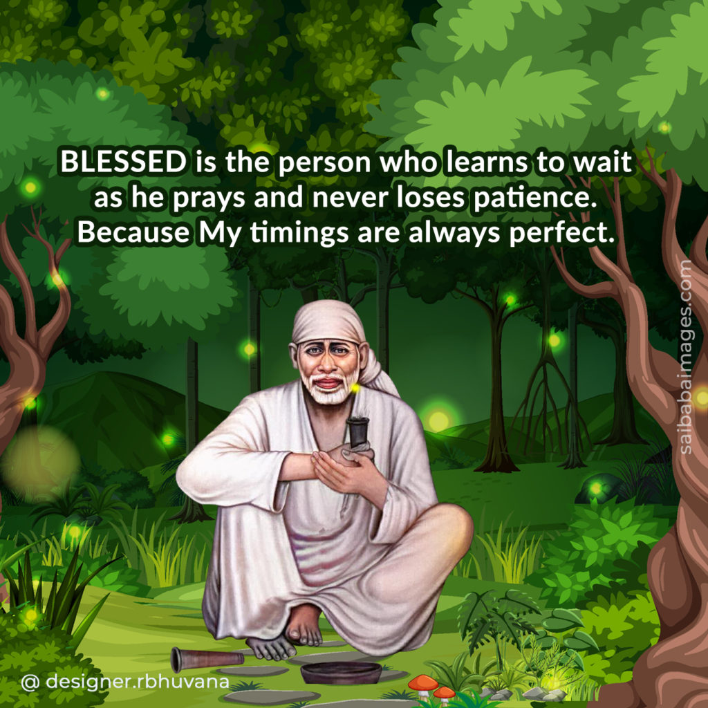 Sai Baba Blessing Wallpaper 9
