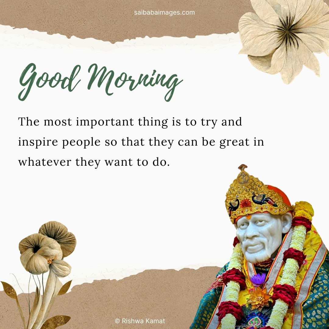Sai Baba Good Morning Images