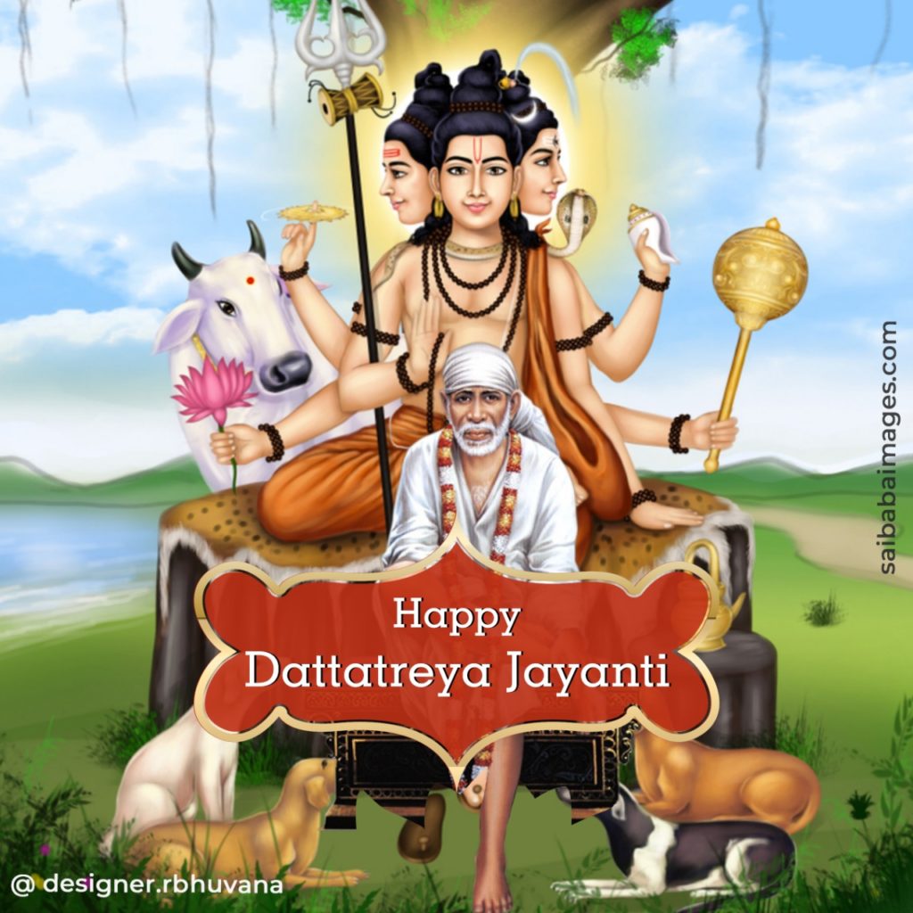 Happy Datta Jayanti Wallpapers - Sai Baba Images with Quotes & HD Wallpaper  For Mobile & Desktop