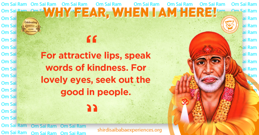 Sai Baba HD Images with Quotes in English 125