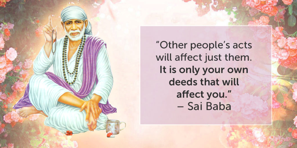 Sai Baba HD Images with Quotes in English 314