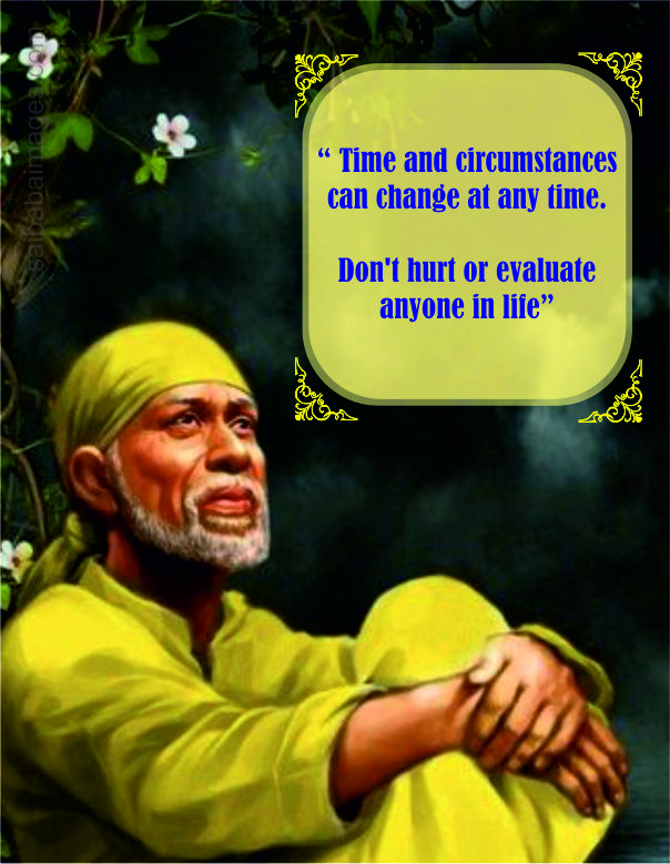 Sai Baba Wallpapers With Quotes In Dark Background 16