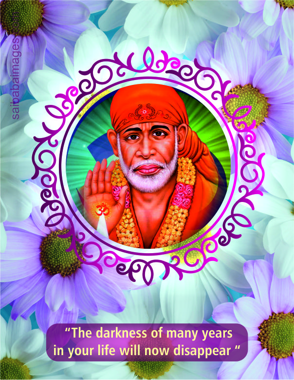 Sai Baba Wallpapers With Quotes In Dark Background 3